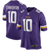 NFL Fran Tarkenton Minnesota Vikings Game Retired Player Jersey - Purple