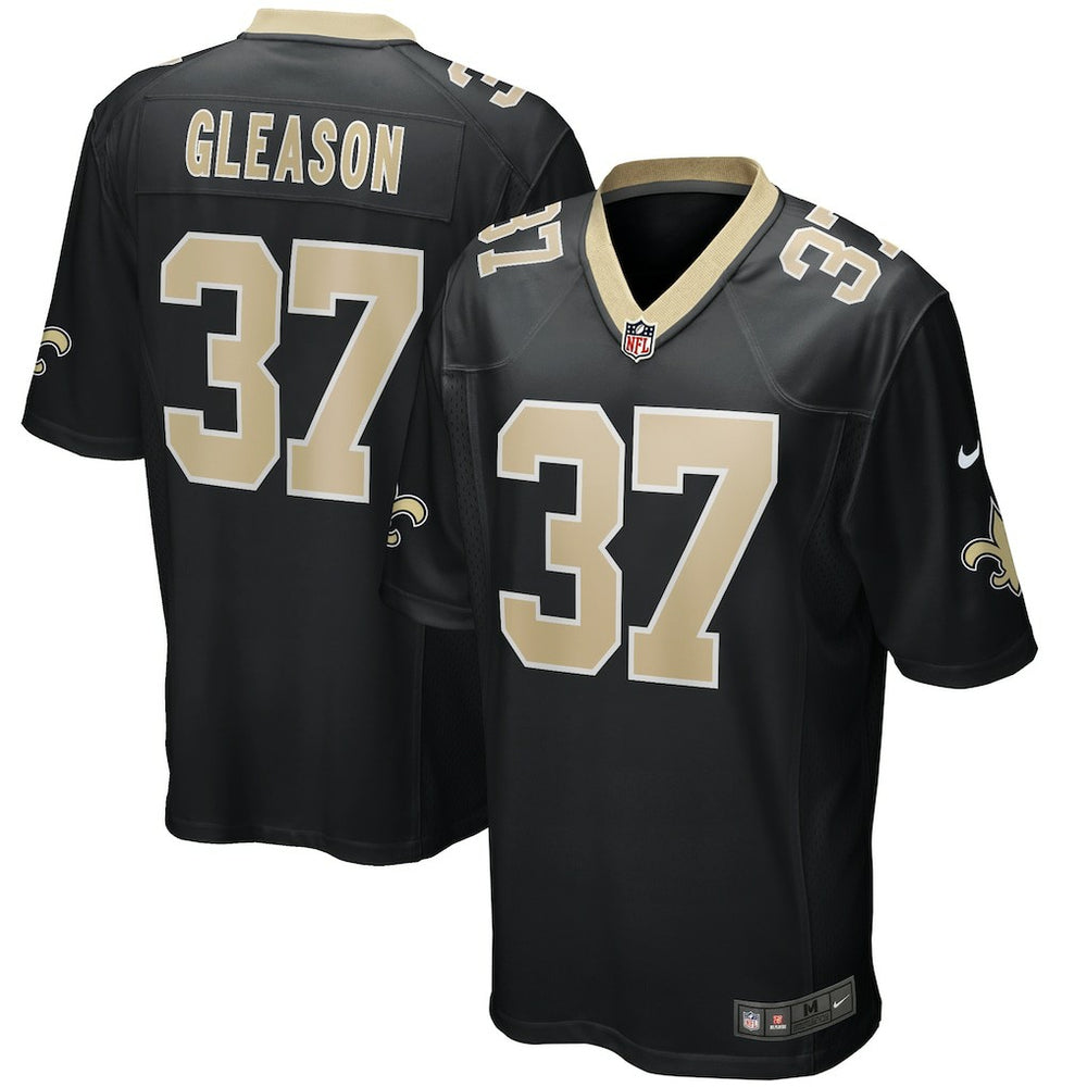NFL Steve Gleason New Orleans Saints Game Retired Player Jersey - Black
