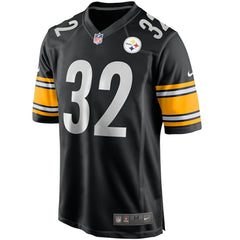 NFL Franco Harris Pittsburgh Steelers Game Retired Player Jersey - Black