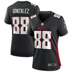 NFL Tony Gonzalez Atlanta Falcons Women's Game Retired Player Jersey - Black