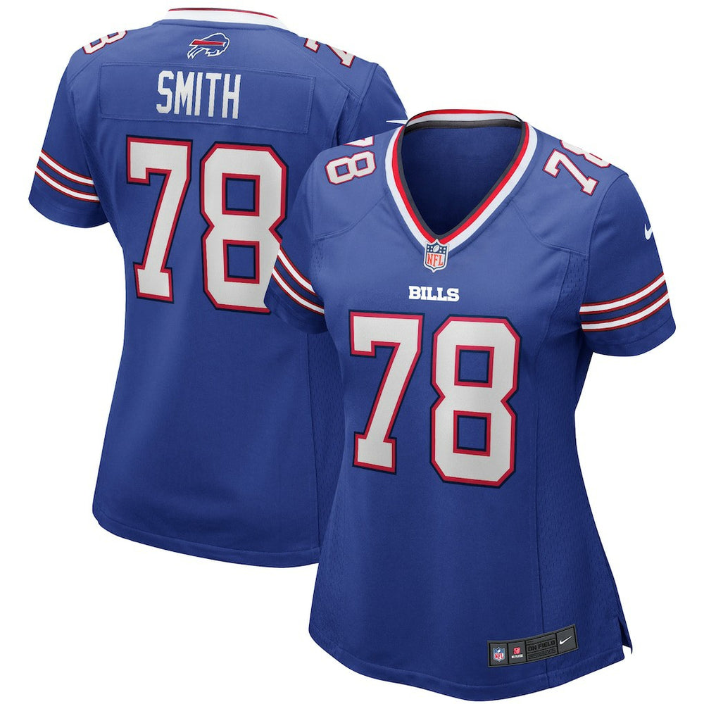 NFL Bruce Smith Buffalo Bills Women's Game Retired Player Jersey - Royal
