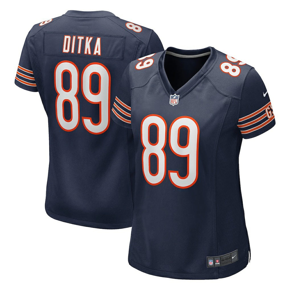 NFL Mike Ditka Chicago Bears Women's Game Retired Player Jersey - Navy