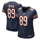 NFL Mike Ditka Chicago Bears Women's Game Retired Player Jersey - Navy