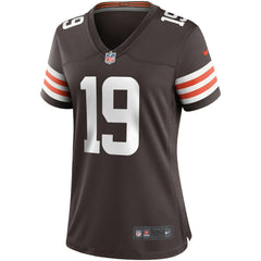 NFL Bernie Kosar Cleveland Browns Women's Game Retired Player Jersey - Brown