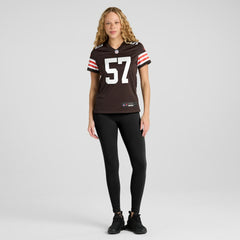NFL Clay Matthews Cleveland Browns Women's Game Retired Player Jersey - Brown