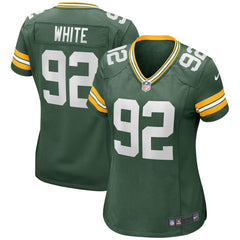 NFL Reggie White Green Bay Packers Women's Game Retired Player Jersey - Green