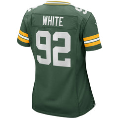 NFL Reggie White Green Bay Packers Women's Game Retired Player Jersey - Green