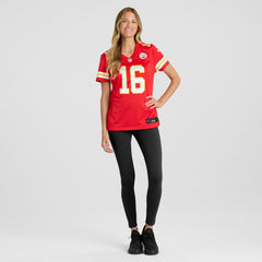 NFL Len Dawson Kansas City Chiefs Women's Game Retired Player Jersey - Red