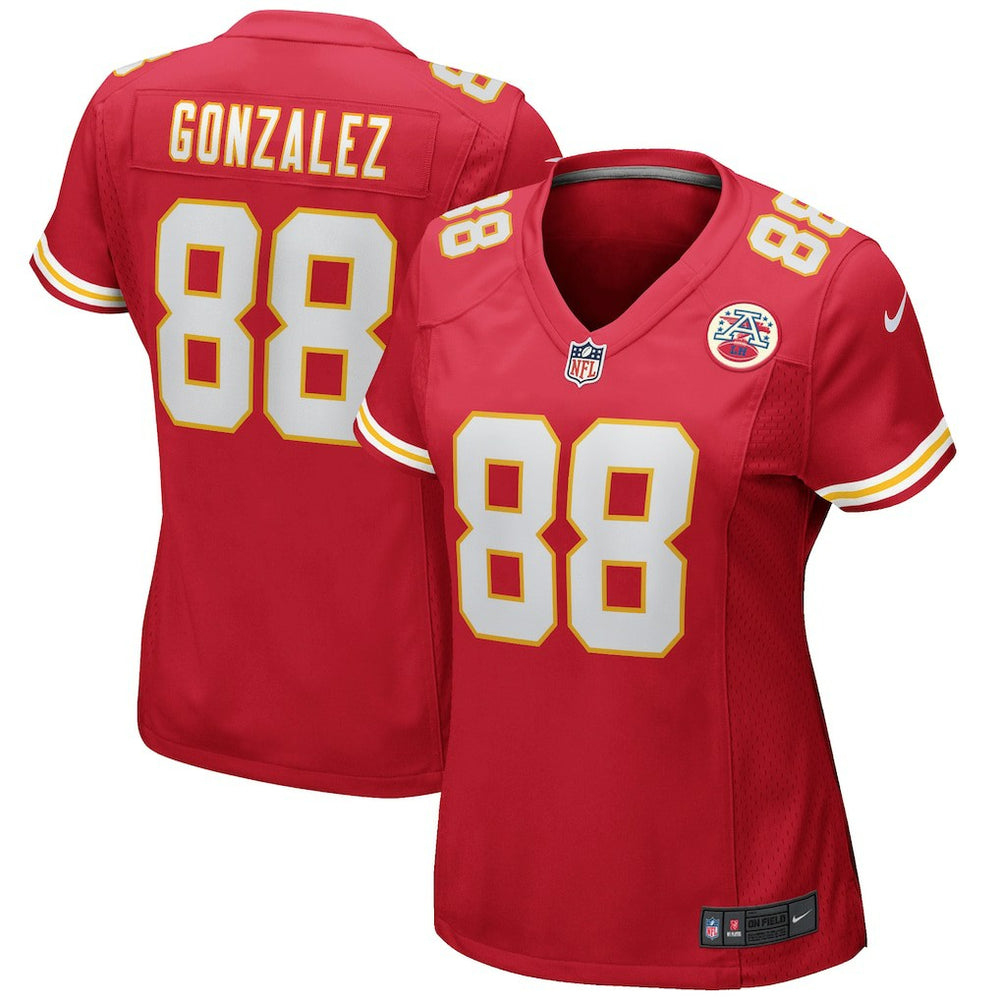 NFL Tony Gonzalez Kansas City Chiefs Women's Game Retired Player Jersey - Red