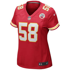 Derrick Thomas Kansas City Chiefs Women's Game Retired Player Jersey Red