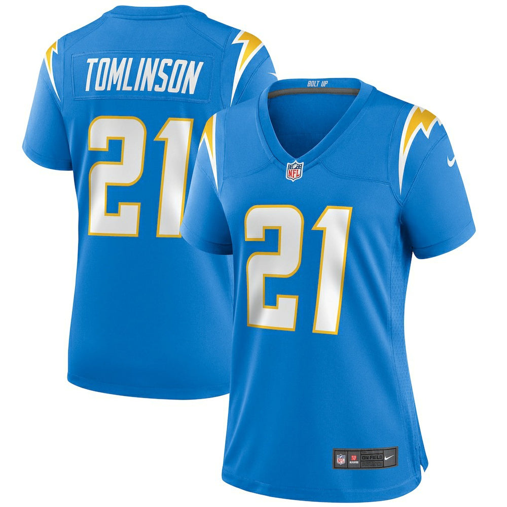 NFL LaDainian Tomlinson Los Angeles Chargers Women's Game Retired Player Jersey - Powder Blue