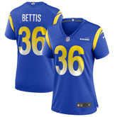 NFL Jerome Bettis Los Angeles Rams Women's Game Retired Player Jersey - Royal