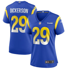 NFL Eric Dickerson Los Angeles Rams Women's Game Retired Player Jersey - Royal