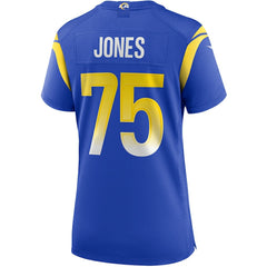 NFL Deacon Jones Los Angeles Rams Women's Game Retired Player Jersey - Royal