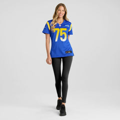 NFL Deacon Jones Los Angeles Rams Women's Game Retired Player Jersey - Royal