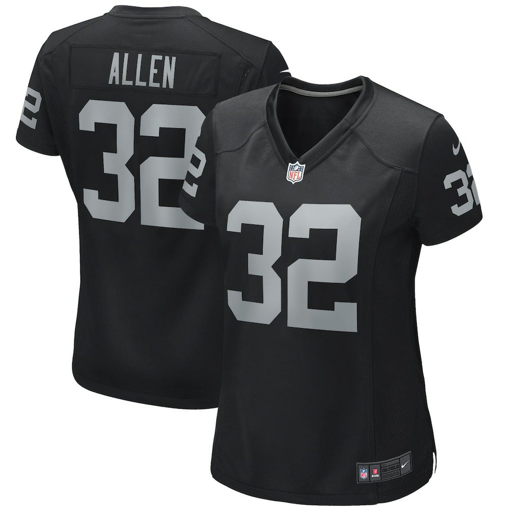 NFL Marcus Allen Las Vegas Raiders Women's Game Retired Player Jersey - Black