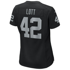 NFL Ronnie Lott Las Vegas Raiders Women's Game Retired Player Jersey - Black