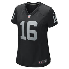 NFL Jim Plunkett Las Vegas Raiders Women's Game Retired Player Jersey - Black
