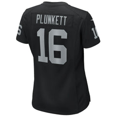 NFL Jim Plunkett Las Vegas Raiders Women's Game Retired Player Jersey - Black