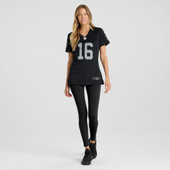NFL Jim Plunkett Las Vegas Raiders Women's Game Retired Player Jersey - Black