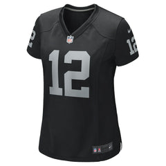 Ken Stabler Las Vegas Raiders Women's Game Retired Player Jersey Black