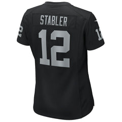 NFL Ken Stabler Las Vegas Raiders Women's Game Retired Player Jersey - Black