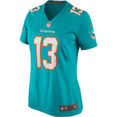 NFL Dan Marino Miami Dolphins Women's Game Retired Player Jersey - Aqua