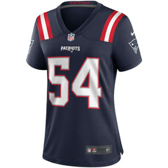 NFL Tedy Bruschi New England Patriots Women's Game Retired Player Jersey - Navy