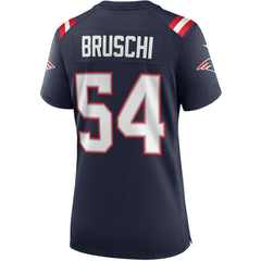 NFL Tedy Bruschi New England Patriots Women's Game Retired Player Jersey - Navy