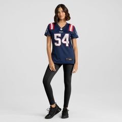 NFL Tedy Bruschi New England Patriots Women's Game Retired Player Jersey - Navy
