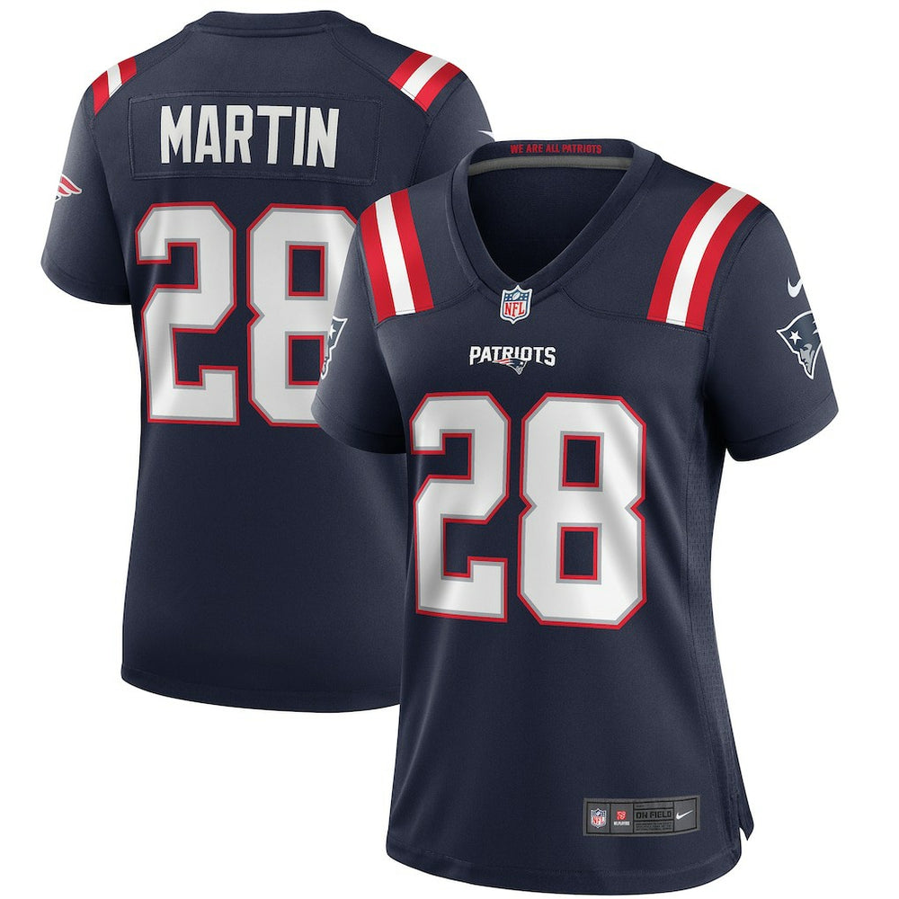 NFL Curtis Martin New England Patriots Women's Game Retired Player Jersey - Navy