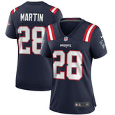 NFL Curtis Martin New England Patriots Women's Game Retired Player Jersey - Navy