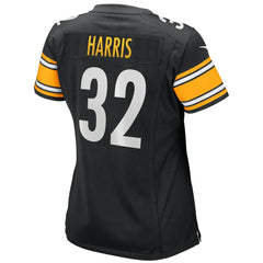 NFL Franco Harris Pittsburgh Steelers Women's Game Retired Player Jersey - Black