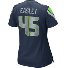 NFL Kenny Easley Seattle Seahawks Women's Game Retired Player Jersey - College Navy