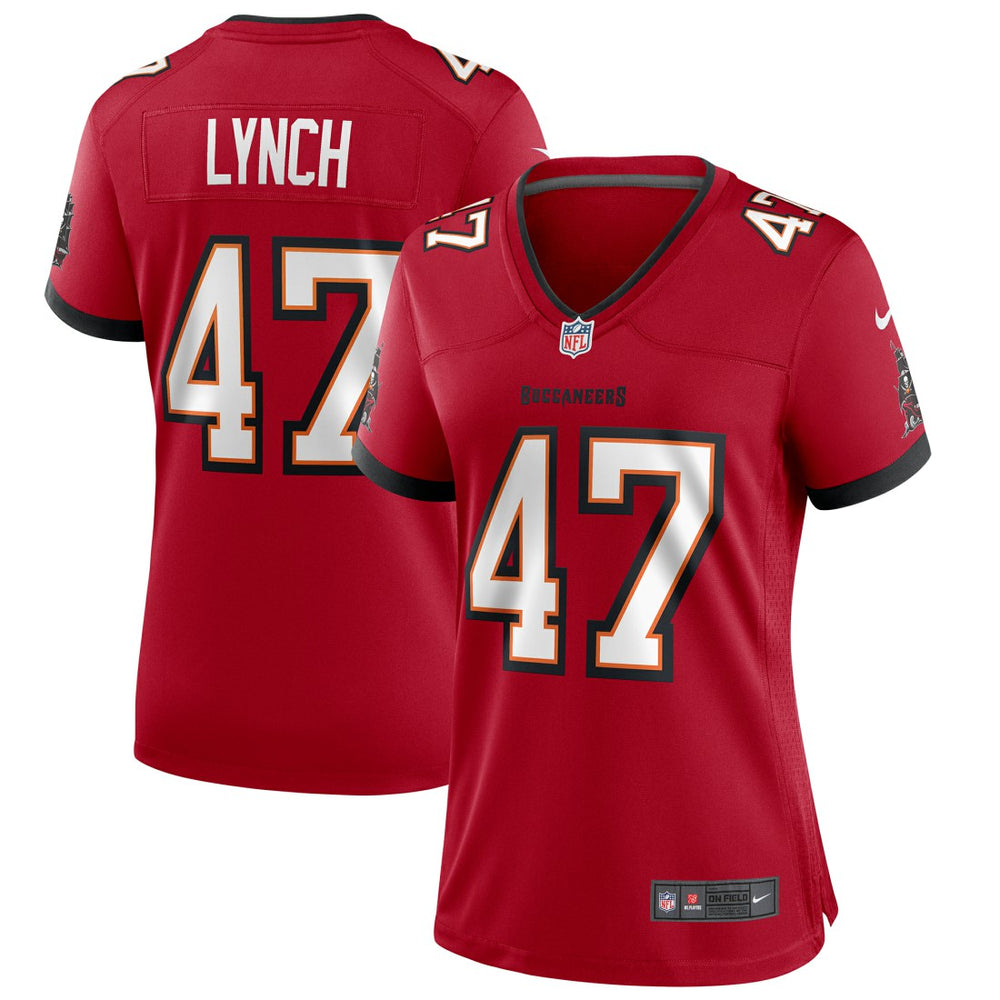 NFL John Lynch Tampa Bay Buccaneers Women's Game Retired Player Jersey - Red