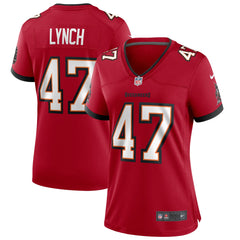 NFL John Lynch Tampa Bay Buccaneers Women's Game Retired Player Jersey - Red