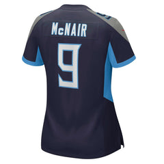 NFL Steve McNair Tennessee Titans Women's Game Retired Player Jersey - Navy