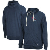 Tennessee Titans New Era In Season Hoodie Full-Zip Jacket Heathered Navy