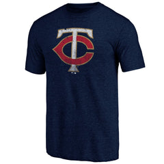 Minnesota Twins Father's Day Greatest Dad Tri-Blend T-Shirt - Navy T-shirts