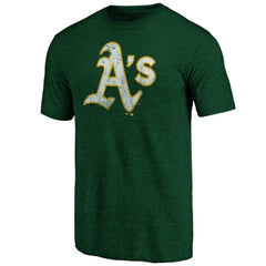 Athletics Father's Day Greatest Dad Tri-Blend T-Shirt - Green T-shirts