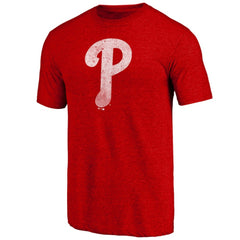 Philadelphia Phillies Father's Day Greatest Dad Tri-Blend T-Shirt - Red T-shirts