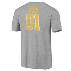 San Diego Padres Father's Day Greatest Dad Tri-Blend T-Shirt - Gray T-shirts
