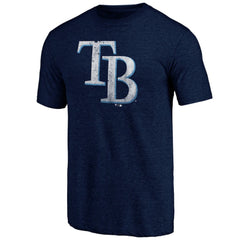 Tampa Bay Rays Father's Day Greatest Dad Tri-Blend T-Shirt - Navy T-shirts