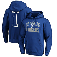 Los Angeles Dodgers Father's Day #1 Dad Pullover Hoodie - Royal Hoodies