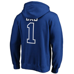 Los Angeles Dodgers Father's Day #1 Dad Pullover Hoodie - Royal Hoodies