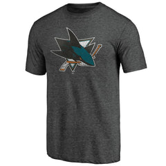 NHL San Jose Sharks Greatest Dad Tri-Blend T-Shirt - Charcoal