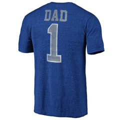 NHL Toronto Maple Leafs Greatest Dad Tri-Blend T-Shirt - Blue