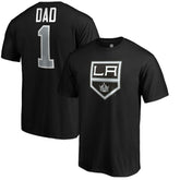 NHL Los Angeles Kings #1 Dad T-Shirt - Black