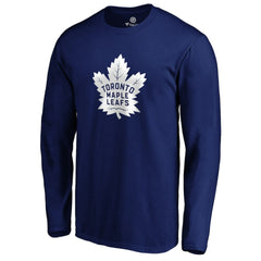 NHL Toronto Maple Leafs #1 Dad Long Sleeve T-Shirt - Blue