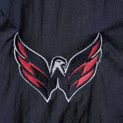 NHL Washington Capitals Girls Youth Fan Gear Sherpa Full-Zip Jacket - Navy